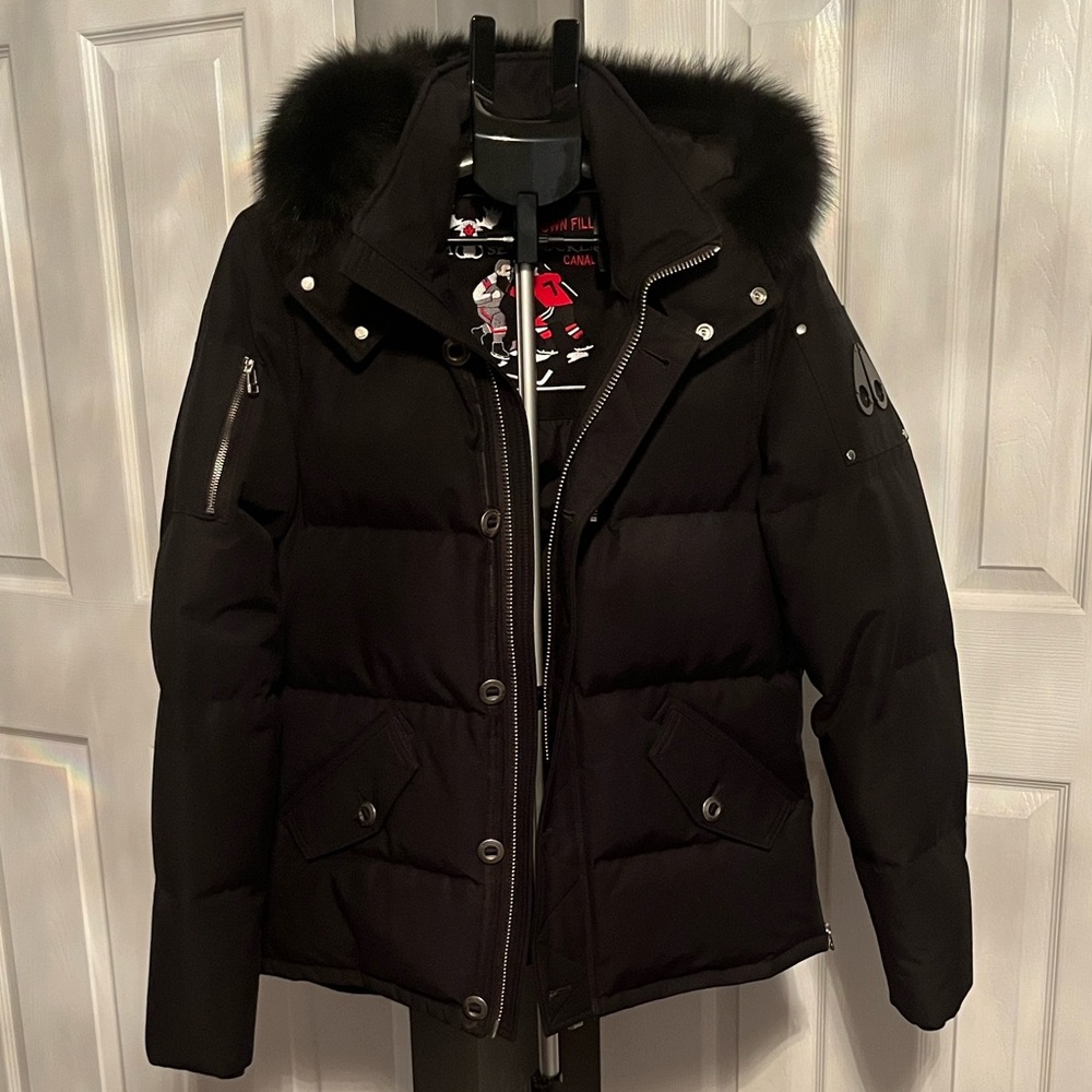 Moose Knuckles ORIGINAL SHEARLING TRIM 3Q JACKET